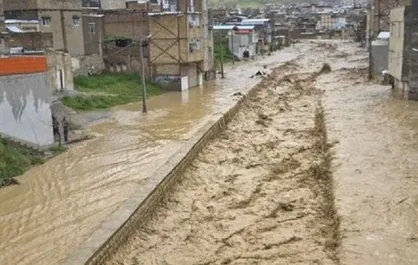 هشدار سیلاب ناگهانی و برخورد صاعقه در ۹ استان