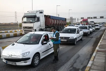 آغاز موج بازگشت مسافران نوروزی؛ جاده&zwnj;های شمالی زیر بار ترافیک سنگین