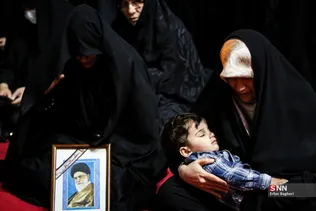 مراسم اجتماع شبانه مردمی در خیابان جمهوری اسلامی