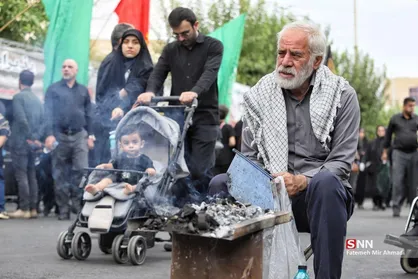 راهپیمایی جاماندگان اربعین حسینی در تهران+فیلم و عکس