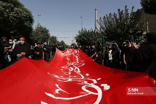 پیاده روی جاماندگان اربعین حسینی(ع) در تهران
