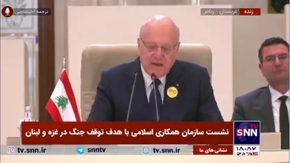 میقاتی: رژیم صهیونیستی تمام قوانین بین المللی را زیر پا گذاشته است و علیه غیر نظامیان دست به جنایت میزند