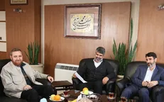 هم اندیشی اعضای شورای اسلامی شهر تهران و شهردار منطقه ۱۱ با موضوع پاساژ علاء الدین