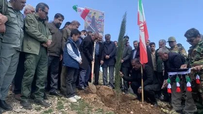 پویش &laquo;سرو ایران&raquo; در کهگیلویه و بویراحمد با کاشت ۶۰۰ نهال