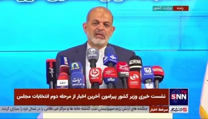 وزیر کشور: مشارکت این دوره ۶-۷ درصد بیشتر از مرحله دوم دور قبل بوده است