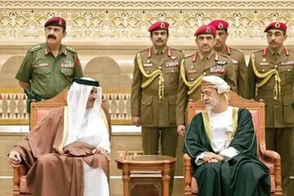 امیر قطر و سلطان عمان خواهان کاهش تنش در منطقه شدند