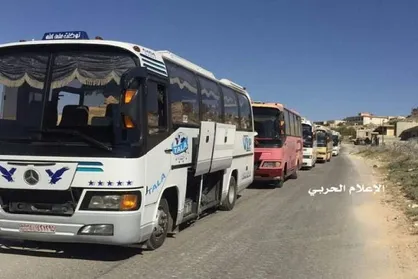 انتقال عناصر داعش از القلمون غربی آغاز شد