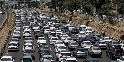 ترافیک پرحجم در مسیر&zwnj;های منتهی به مشهد