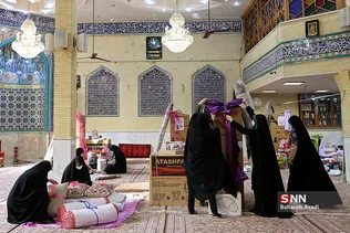 اهدای جهیزیه توسط بسیجیان مسجد چهاده معصوم