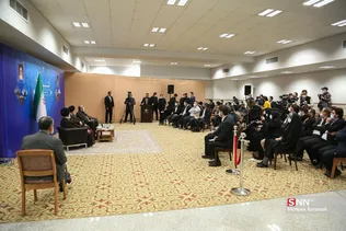 نشست خبری رئیس جمهور در قم