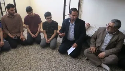 صحرایی به دیدار دانشجومعلمان رفت