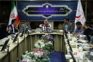 نشست خبری رییس مرکز پزشکی حج و زیارت جمعیت هلال احمر
