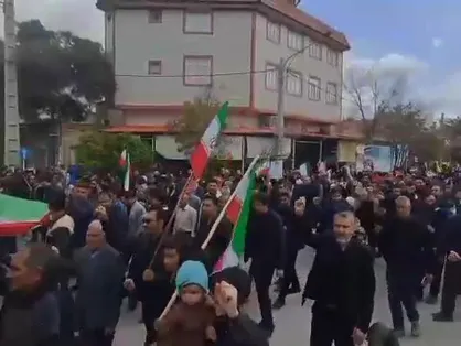 ارسنجان؛ لرزش زیر پای صهیونیست&zwnj;ها با فریاد&zwnj;های رسای مردم ولایت&zwnj;مدار + فیلم