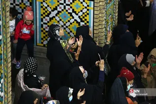  تحویل سال۱۴۰۱ در حرم حضرت معصومه(س)