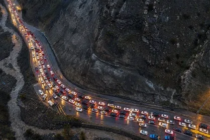 جاده چالوس از ساعت ۲۲ دوطرفه می&zwnj;شود