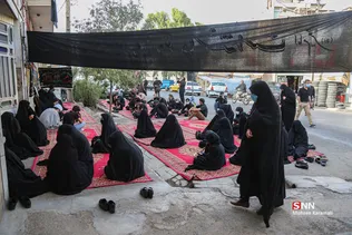 روضه خانگی در جوار خانه مادر شهید / قم