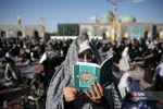 مراسم دعای عرفه در حرم مطهر رضوی