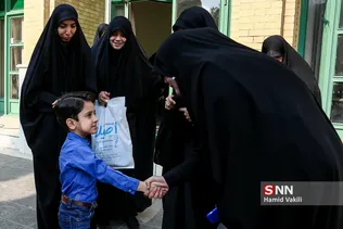 بدرقه کاروان اربعین دانشگاه صنعتی شریف