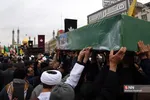 تشییع پیکر شهید مدافع حرم در قم 