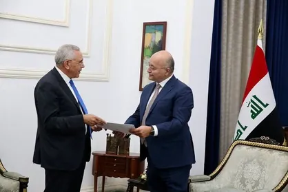 دعوت از برهم صالح برای شرکت در نشست سران عرب در الجزایر