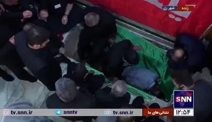 مزار شهید امیرعبداللهیان آماده&zwnj;ی خاکسپاری پیکر مطهر شهید خدمت شد