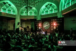 مراسم اعتکاف رمضانیه دانشگاه شریف