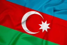 فیلم| نورپردازی پرچم ایران در مرکز «حيدر على‌اف» کشور آذربایجان