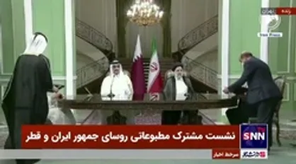امضای تفاهم&zwnj;نامه&zwnj;های همکاری مشترک بین ایران و قطر توسط وزرای دو کشور