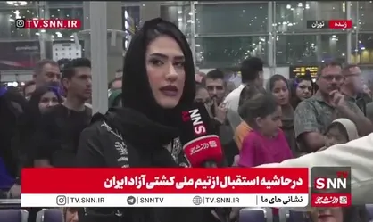 همسر رحمان عموزاد: باعث افتخار است که رحمان جان توانست پرچم کشور را بالا ببر و دل مردم را شاد کند/ امیدوارم رحمان در المپیک طلا کسب کند