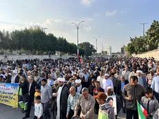اعلام انزجار مردم قشم از آشوبگران و عناصر تخریب‌گر+عکس