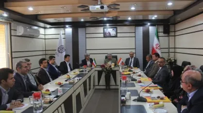 رئیس دانشگاه ایلام با اساتید دانشگاه واسط عراق دیدار کرد