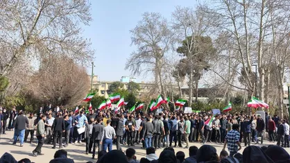روایتی از تجمع امروز دانشگاه تهران