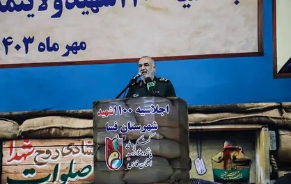 سرلشگر سلامی: شیاطین عالم نمی&zwnj;توانند بر اراده رزمندگان حزب&zwnj;الله پیروز شوند