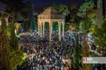 تحویل سال 1401 شمسی در حافظیه شیراز