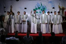جشنواره بین‌المللی سرود «یدا بید» باحضور هزاران نفری مردم بصره آغاز شد