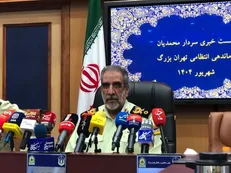 سردار محمدیان: عمده شهدای پلیس تهران از مرکز فوریت‌های ۱۱۰ بودند + فیلم