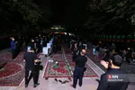 هشتمین شب عزاداری محرم در محله بی‌سیم