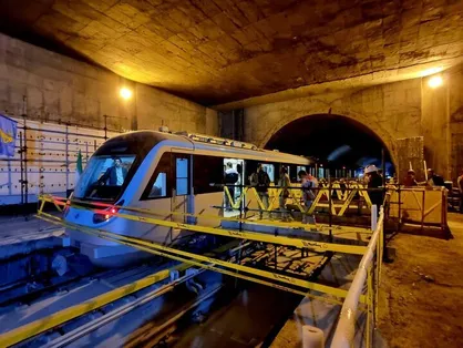 کلنگ&zwnj;زنی اولین تونل پدافندی ایستگاه مترو به بیمارستان امام خمینی