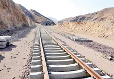 ساخت راه آهن زاهدان-خاش به طول ۱۵۵ کیلومتر به اتمام رسیده است / هزینه ۹۲ هزار میلیارد ریالی برای اجرای این پروژه