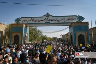 راهپیمایی مردمی اعلام انزجار از اقدام تروریستی حرم شاهچراغ(ع) در شیراز