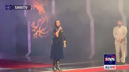 فریبا کوثری: از خانواده بزرگ خودم سینما، تشکر میکنم که اجازه داد بزرگ بشوم و رشد کنم و الان در این جایگاه بایستم