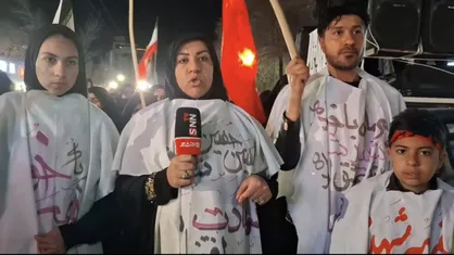 خانواده کفن&zwnj;پوش شهرکردی؛ رهبرمان خانوادگی شهید شد ماهم خانوادگی فدایش می&zwnj;شویم+فیلم