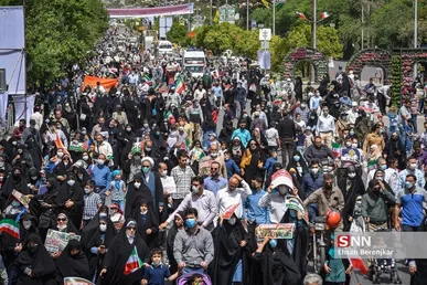 راهپیمایی روز جهانی قدس در کردستان/ کُردهای غیور به میدان آمدند + فیلم