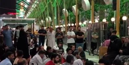عزاداری ایرانیان در کربلا در سالروز تخریب بقیع