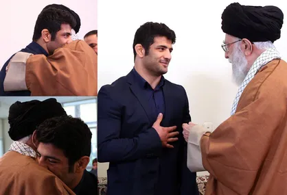 فیلم/ قدردانی رهبر انقلاب از اقدام عزت بخش علیرضا کریمی