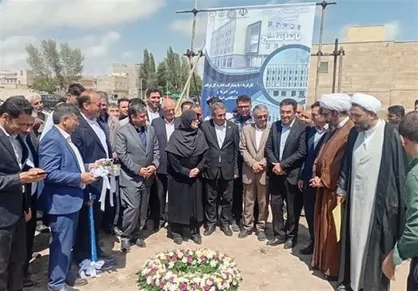 کلنگ&zwnj;زنی مجتمع تحقیقاتی درمانی تخصصی زنان و درمان ناباروری باتمانقلیچ اردبیل با اعتبار یک همت