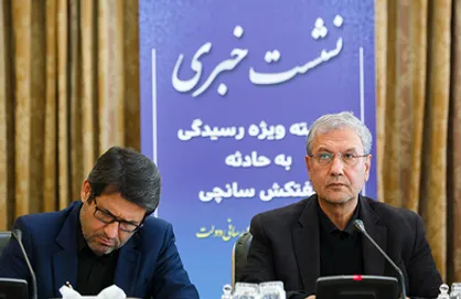 فیلم/ ربیعی: شلیک موشک آمريكایی به نفتكش سانچی صحت ندارد