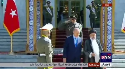 استقبال رسمی رئیس جمهور از اردوغان