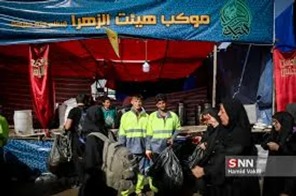 کاروان ۲۰۰ نفره دانشگاه شریف ۱۷ مهرماه عازم کربلا می&zwnj;شود / پذیرایی روزانه ۱۰۰ هزار نفر در موکب مرزی هیئت الزهرا(س)