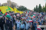 اجتماع مردم شیراز در محکومیت جنایات اسرائیل بر علیه مردم مظلوم لبنان و فلسطین